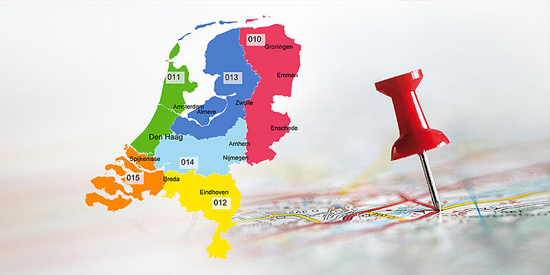 [Translate to CH-fr:] Pin auf Karte der Niederlande