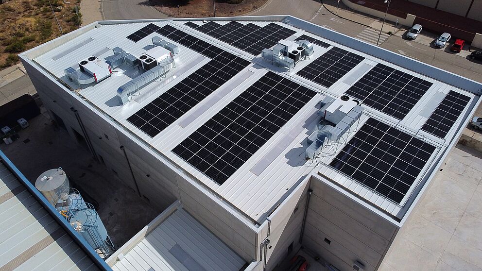 Système photovoltaïque chez Seire à Madrid, Espagne