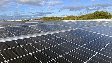 Système photovoltaïque chez ARDEX à Witten, Allemagne 